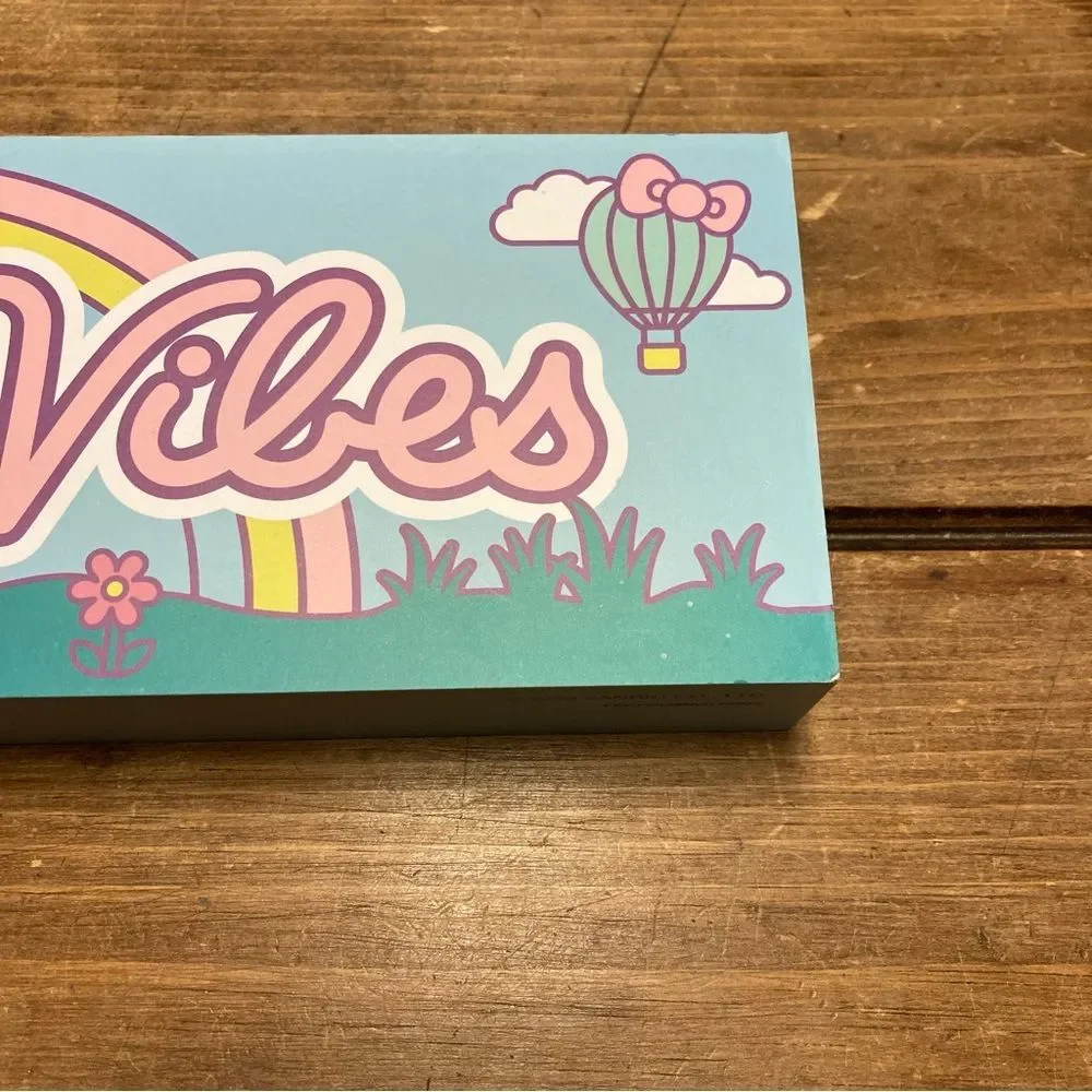 Hello Kitty Good Vibes Sign Wall Art Decor Rainbow Spring New